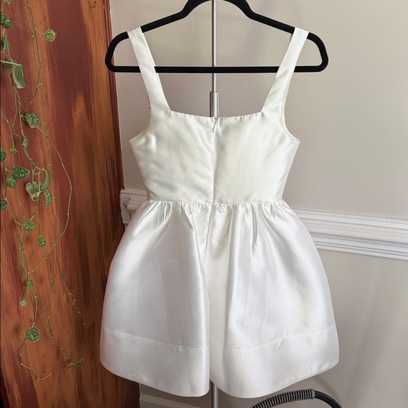 Lulus Bubbly Love White Taffeta Corset Mini Dress - Picture 2 of 9